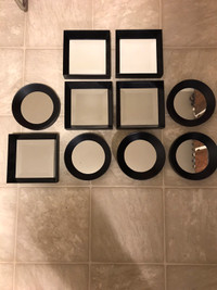 10 - Small Wall Mirrors . 