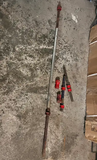 barbell old school / gym equipment , View more