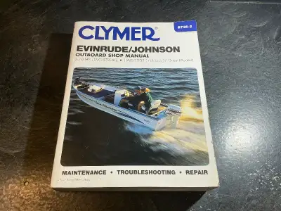 1995-2003 Evinrude/Johnson 2-70 HP 2-Stroke Outboard Clymer Shop Manual (Includes Jet Drive Models)...
