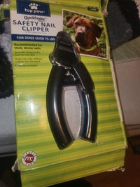 QuickFinder Safety Nail Clippers - Dogs - 75 Lbs Never been used