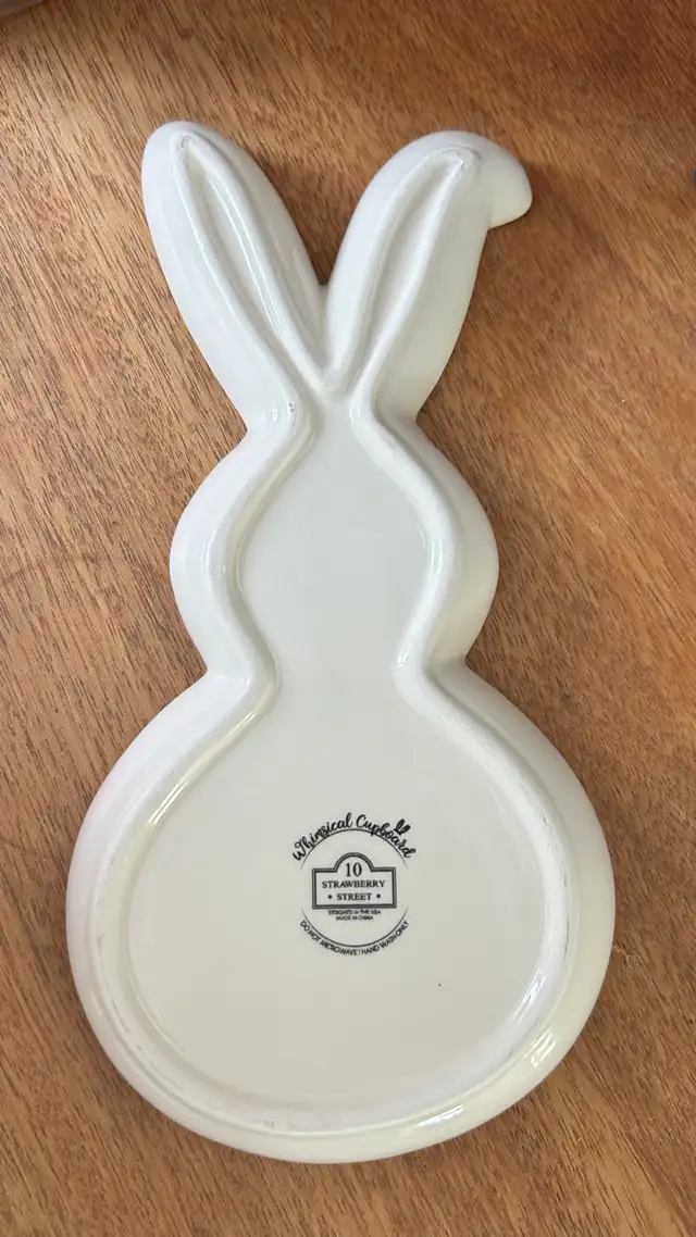 Easter Bunny Serving Plate421637539234457601