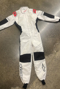 MARTINI GO KART RACE SUIT CIK/FIA LEVEL 2 APPROVED WITH MATCHING SHOES & GLOVES 