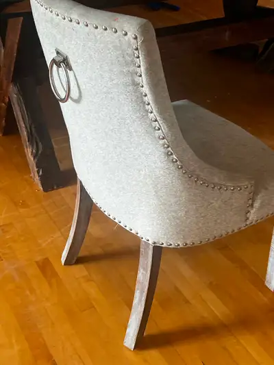 4 beautiful dinning chairs, View more