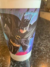 Batman Returns - "Batman " Plastic Cup 1992 DC Comics