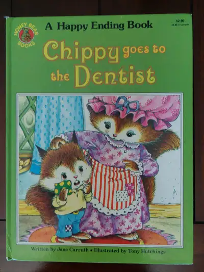 1983 Chippy Goes To The Dentist A Happy Ending Book Printed in, View more
