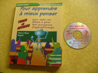 POUR APPRENDRE À MIEUX PENSER - TRUCS ET ASTUCES ( LIVRE + CD )
