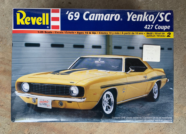 Revell 1:25 #2826 '69 Camaro Yenko/SC  427 Coupe. New & Sealed in Hobbies & Crafts in Oshawa / Durham Region