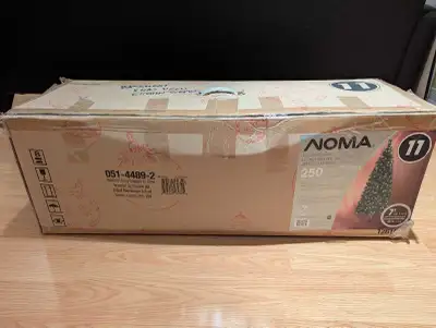 NOMA 7 ft Slim Christmas Tree with White Lights, View more