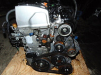 10-14 MOTEUR HONDA ACCORD 2.4L K24A ENGINE BASE MILEAGE