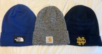  Winter toques - North Face, Notre Dame