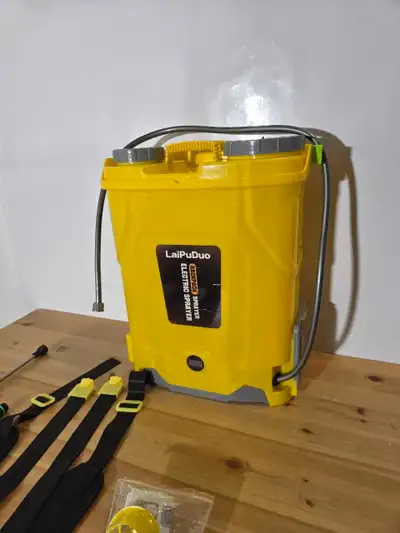 Battery Powered Backpack Sprayer Compatible with DeWalt 20V Batt, View more