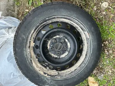 205/55/R16 size. Set of 4 came off Toyota Corolla. Only used for 1 winter, excellent shape. $800 but...