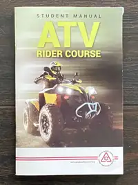 ATV student manual rider course
