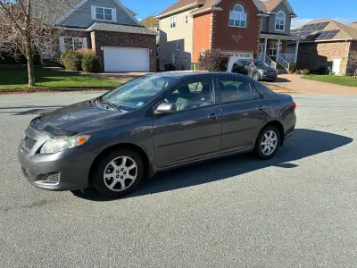 2009 Toyota Corolla CE. Good shape for age. Automatic. Very smooth driving little car. Great on fuel...