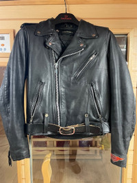 Harley Davidson size 40 Leather Motorcycle Jacket