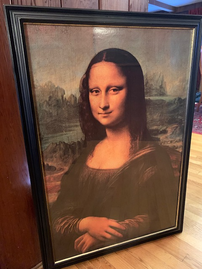 Professionally Framed Mona Lisa Portrait, View more