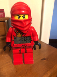 Light up Lego ninjago alarm clock