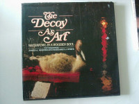 BOOK " THE DECOY as ART WATERFOWL: #B-155 by James Warner & Marg