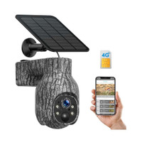 4G LTE 2.5K Solar PTZ Wireless security camera trail camera
