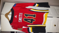 Calgary Flames Smith ladies/Small Adidas  jersey