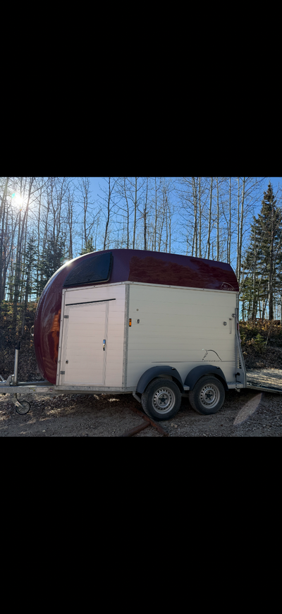 2 horse lightweight bumper trailer 2023 Bockmann Big Champion SKA-E $26,000 All wheel mechanical bra...