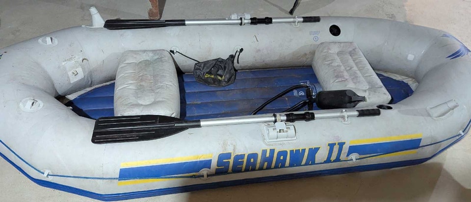 Intex Seahawk II Boat | Canoes, Kayaks & Paddles | Oakville / Halton ...
