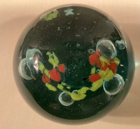 Rounded Solid Glass Paperweight