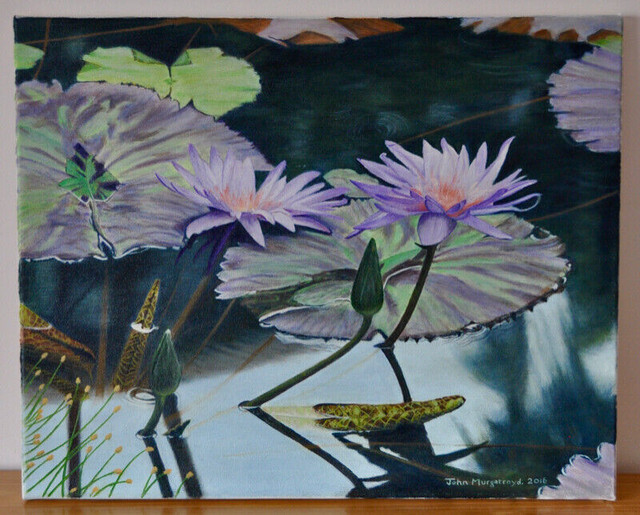 Water Lilies by local artist.. in Arts & Collectibles in Calgary
