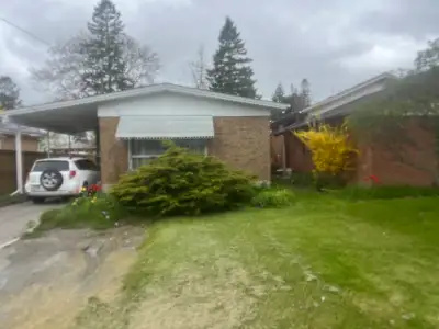 As is condition 3+1 bedrooms 2 bathrooms 1300+ 1000 square feet 5 car parking Big lot
