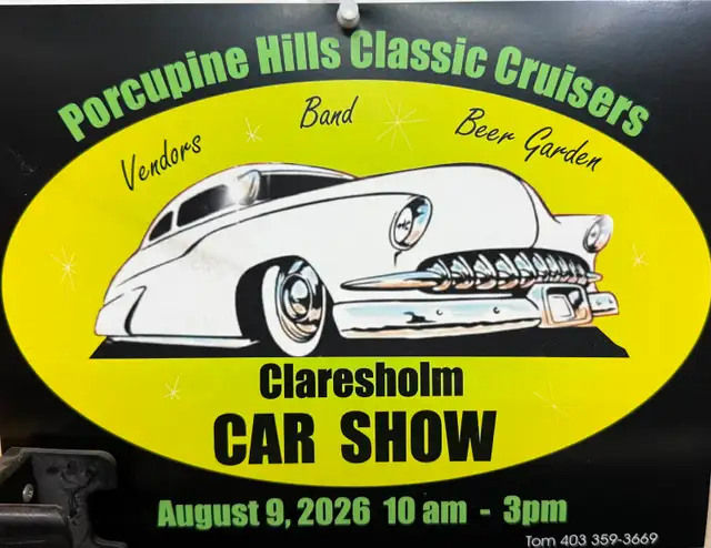 Claresholm Car Show