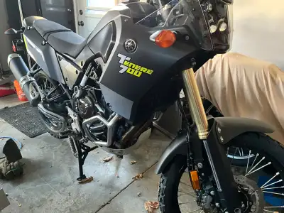 Bought new at Mcleans Fredericton in September 2020. One of the first Tenere 700 sold in Canada as i...