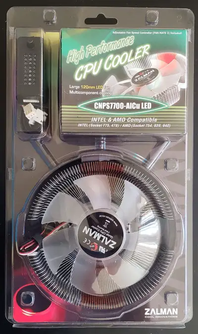 CPU Cooler -- Zalman High Performance (New), View more