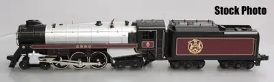 O-Scale 1930s livery CP Steam Engine & Passenger Cars NIB, View more