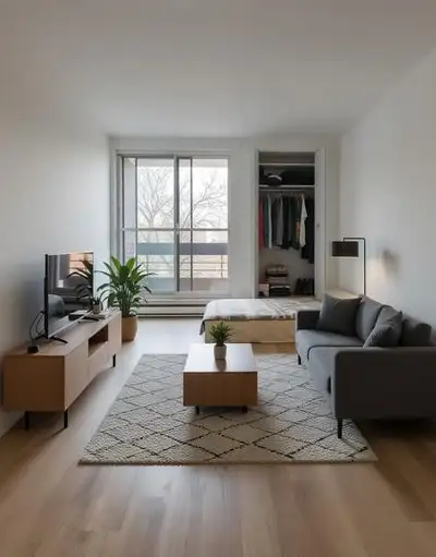 EN I'm transferring the lease for my cozy studio, available for March 1st (possibly a bit sooner). L...