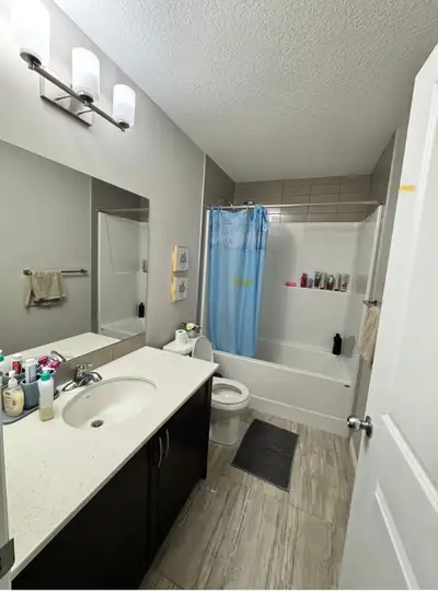 Furnished room on upper floor Only for girl washroom share with one girl Utility and wifi included L...
