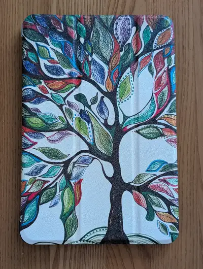 Étui pour iPad Mini 4 ou 5 Coque arrière transparente Motif Olive Tree compatible avec 4e gén. 7,9"...