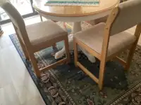 Table and chair set