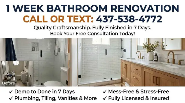 Transform your bathroom in just 7 days