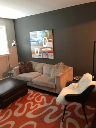 Highly desirable Old South location, huge one-bedroom unit fully furnished living room, bedroom and...