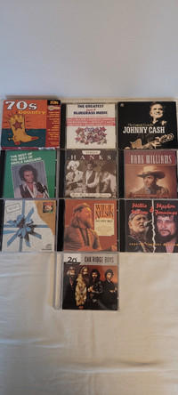 Traditional Country CD's lot