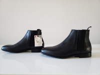 Bottes en cuir habillés bottine Leather boots stylish Size 7