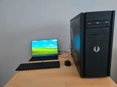 Windows XP Retro Gaming PC - AMD A8 3870K+Nvidia Geforce GTX 460, View more