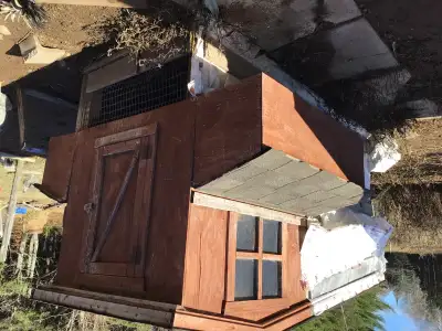 Chicken coop (with chickens if desired), View more