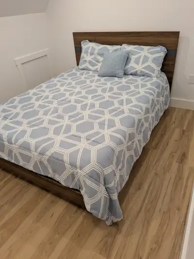 Queen bed for sale, View more