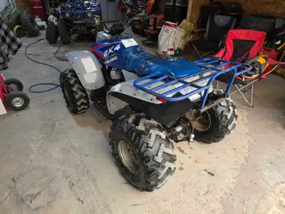 250 cc. Runs and drives. New Stator, starter and bendix gear last year. Electric start works if the...