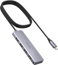 UGREEN USB C Hub 5ft, 4 Ports USB 3.1 Type C to USB 3.0