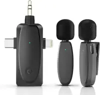 Wireless Microphone for Recording,Live Streaming,YouTube,TikTok