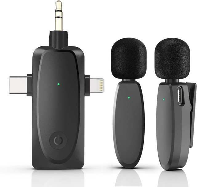 Wireless Microphone for Recording,Live Streaming,YouTube,TikTok in Pro Audio & Recording Equipment in City of Toronto