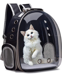 New pet carrier backpack + free items
