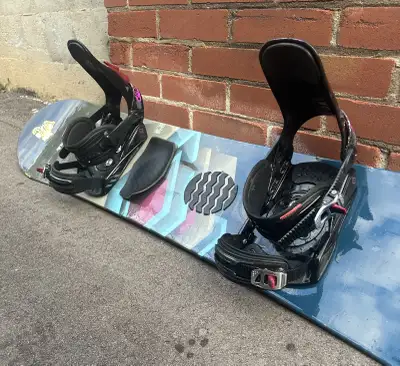 Snowboard And Bindings, View more